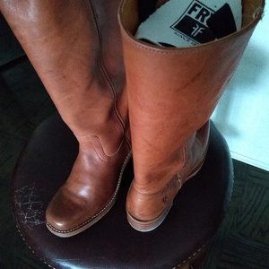 FRYE Boots - 14L CAMPUS Saddle